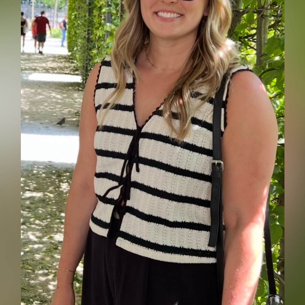 Striped Vest Top